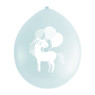 Ballon unicorn - 9 stuks