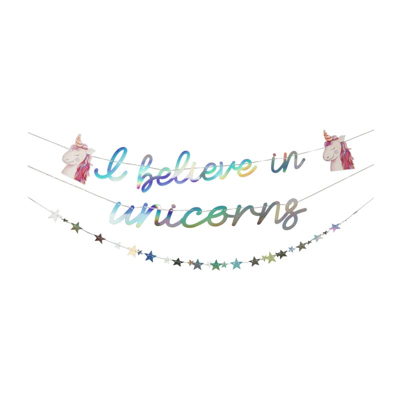 Slingers i believe in unicorns - 3-delig