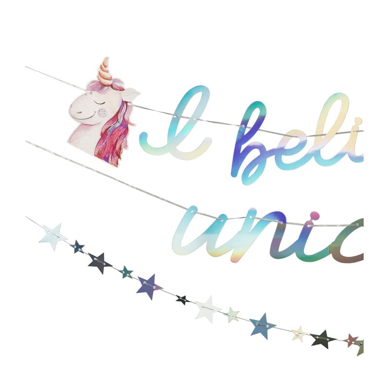 Slingers i believe in unicorns - 3-delig