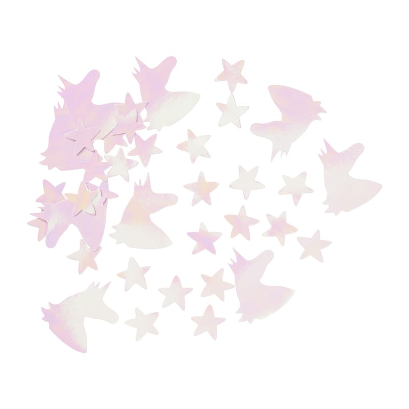 Confetti unicorn - roze 