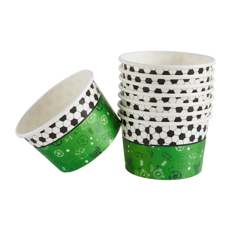 Snackcups soccer - 8 stuks