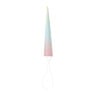 Hoedjes unicorn - roze/blauw - 6 stuks