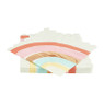 Servetten regenboog - set van 16