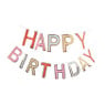 Slinger happy birthday - multikleur - 2.5 meter