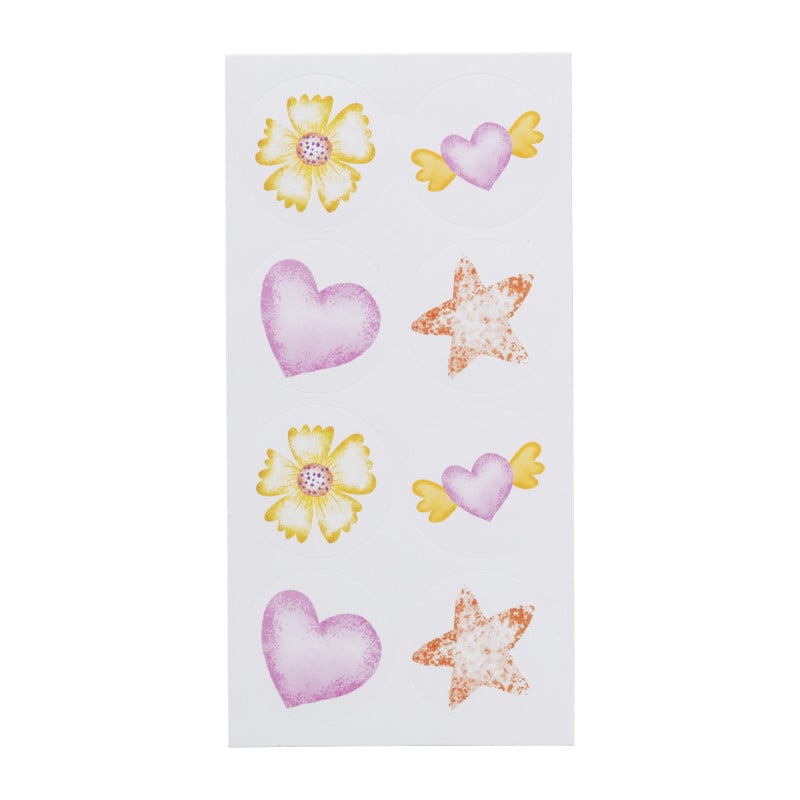 Unicorn uitdeelzakjes - multikleur - set van 8