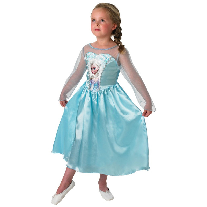 Frozen sneeuwkoningin jurk - maat 110/116