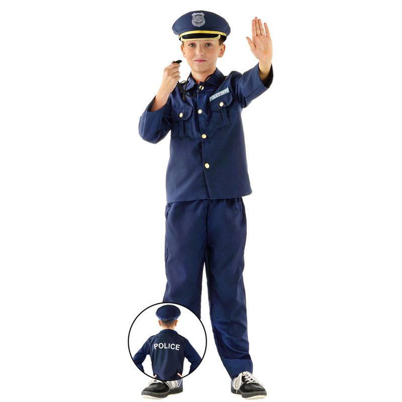 Politiepak met pet - maat 104