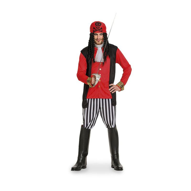 Piraten kostuum - maat M/L - 5-delig