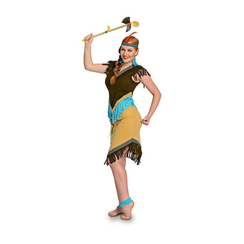 Indianen jurk - maat L - 2-delig