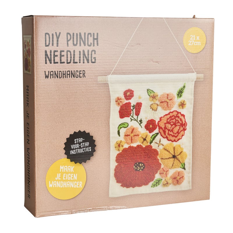 Punch pakket wandhanger - 21x27 cm