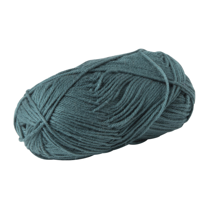 Garen katoen - donkergroen - 50 gram