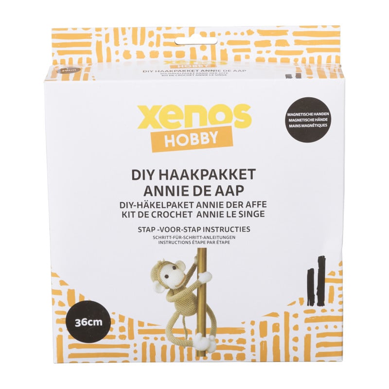 DIY haakpakket - Annie de aap - 36 cm