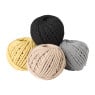 Macrame touw - okergeel - 40 meter
