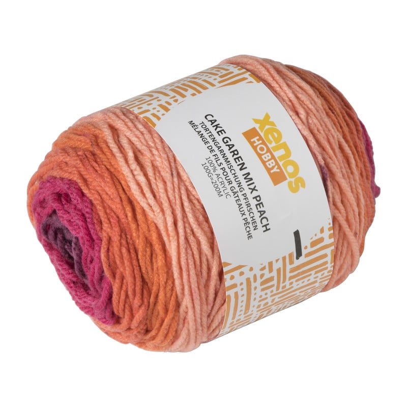 Cake garen mix - peach - 100 gram - 200 meter