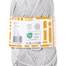 Garen katoen - lichtgrijs - 50 gram - 125 meter