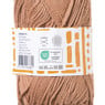 Garen katoen - lichtbruin - 50 gram - 125 meter