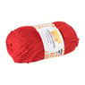 Garen katoen - rood - 50 gram -125 meter