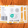 Garen acryl - oranje - 100 gram - 240 meter