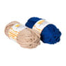 Garen t-shirt - blauw - 100 gram - 29 meter