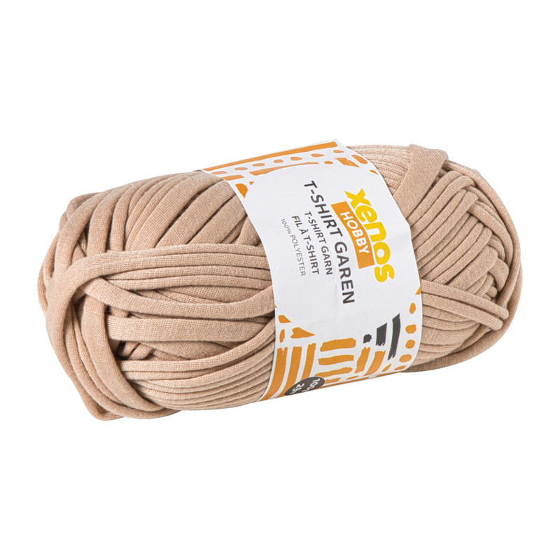 Garen t-shirt - beige - 100 gram - 29 meter