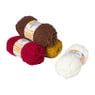 Garen chenille - bruin - 100 gram - 60 meter