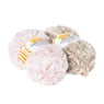 Garen fluffy - beige/roze - 100 gram - 60 meter
