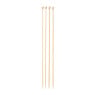 Breinaalden 4 & 4.5 mm - bruin - set van 2