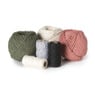Macrame touw - groen - 40 meter