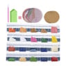 Diamond painting onderzetters - set van 8