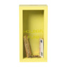 Spaarpot fun - geel - 20x10x6 cm