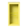 Spaarpot fun - geel - 20x10x6 cm