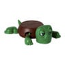 Schildpad onderzetter - groen/bruin