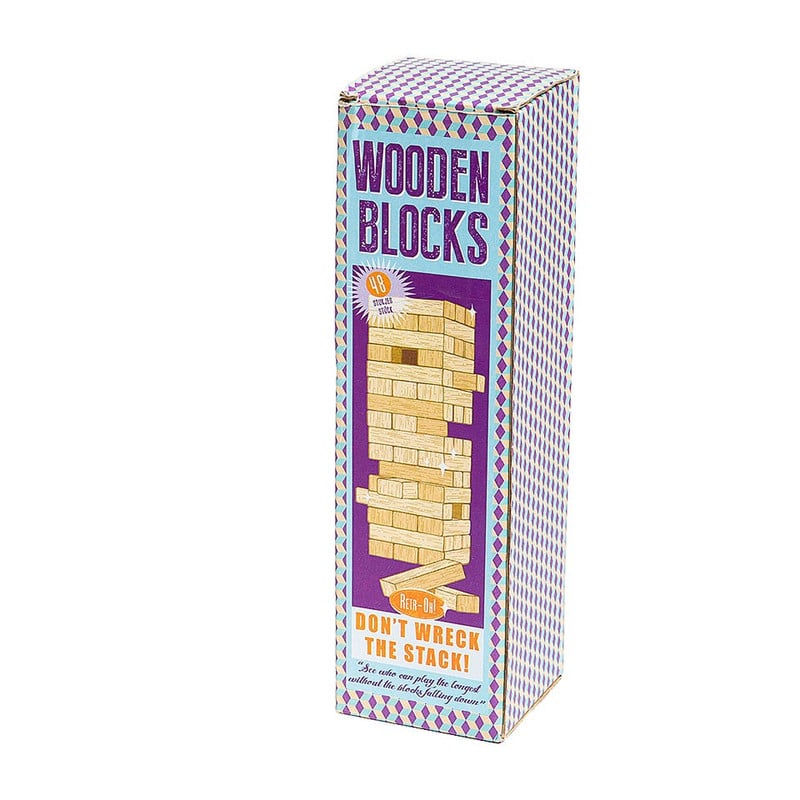 Houten blokkenspel  