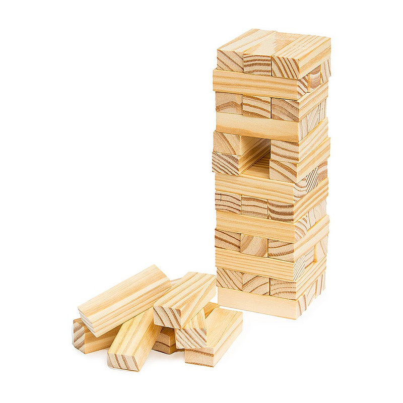 Houten blokkenspel  