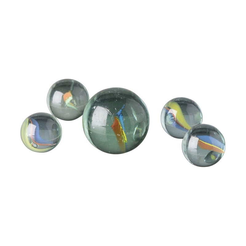 Knikkers - multikleur - 101 stuks