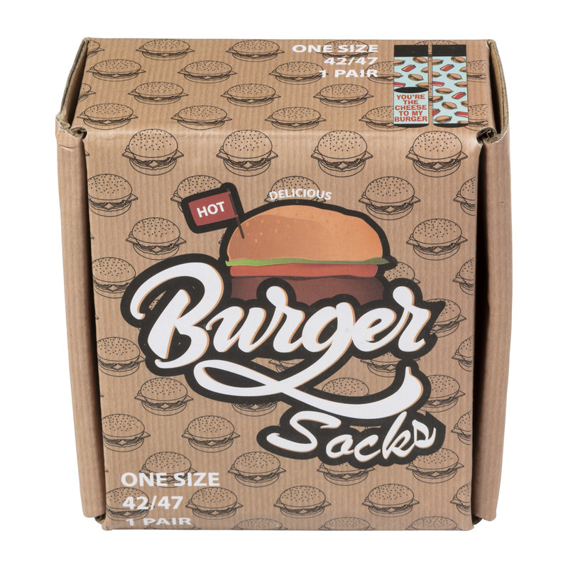 Hamburger sokken - diverse varianten - maat 42-47