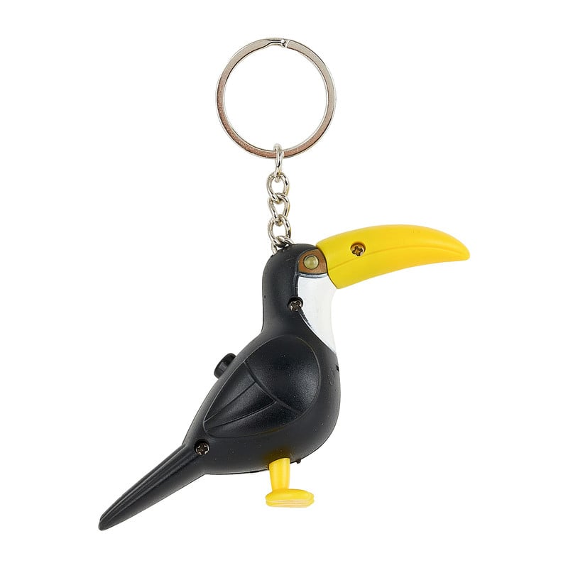 Sleutelhanger met licht en geluid - diverse varianten