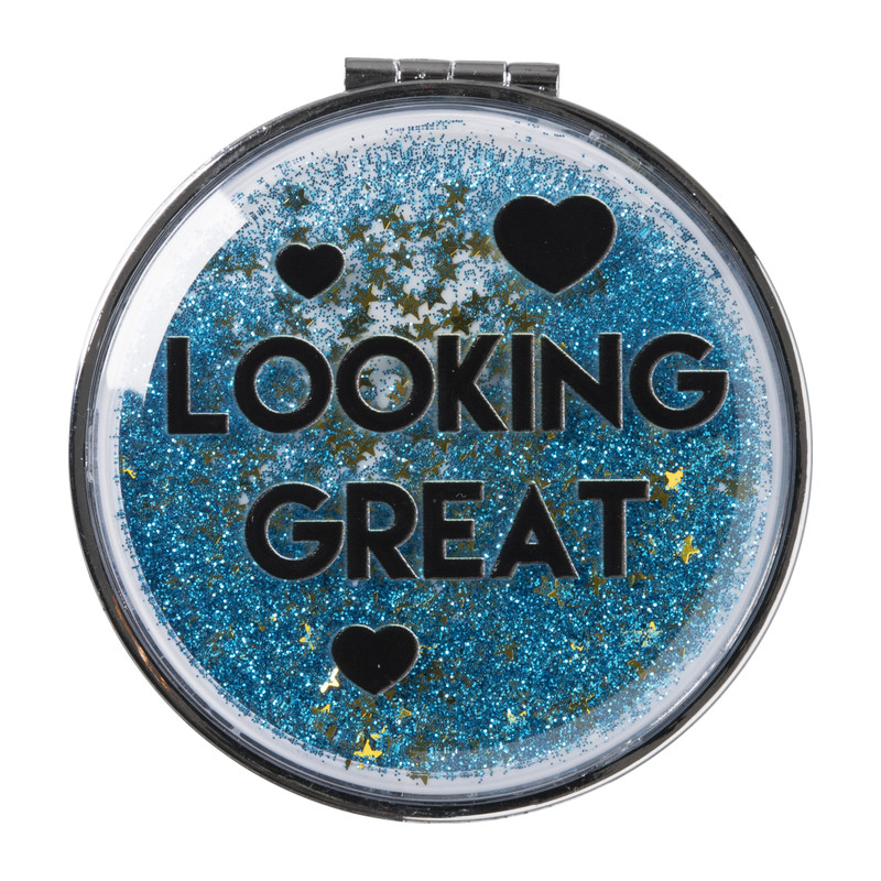 Glitter spiegeltje - diverse varianten