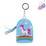 Sleutelhanger rugzakje unicorn - diverse varianten - 9x6.5x4.5 cm 