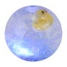 Stuiterbal LED glitter - ø6,5 cm