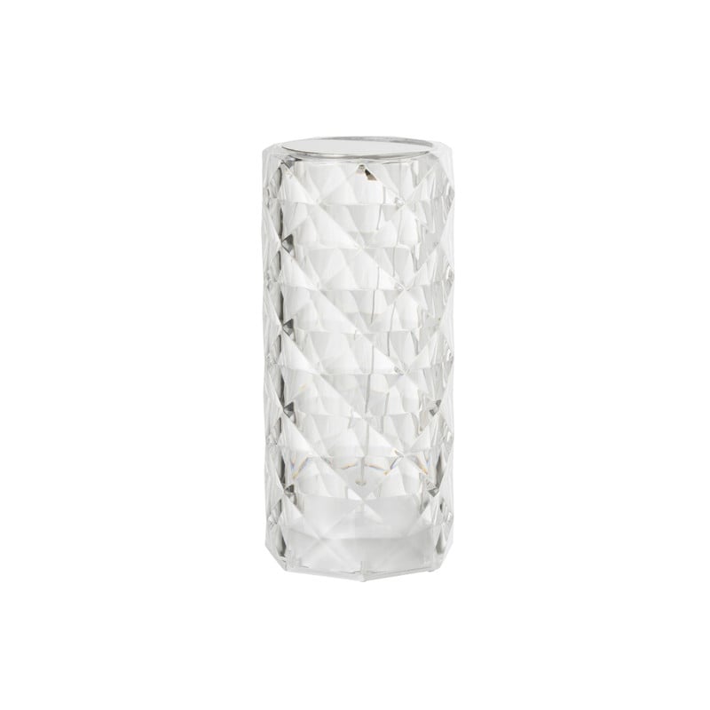 Tafellamp diamant - multikleur - 7x7x15.8 cm