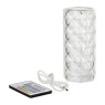 Tafellamp diamant - multikleur - 7x7x15.8 cm