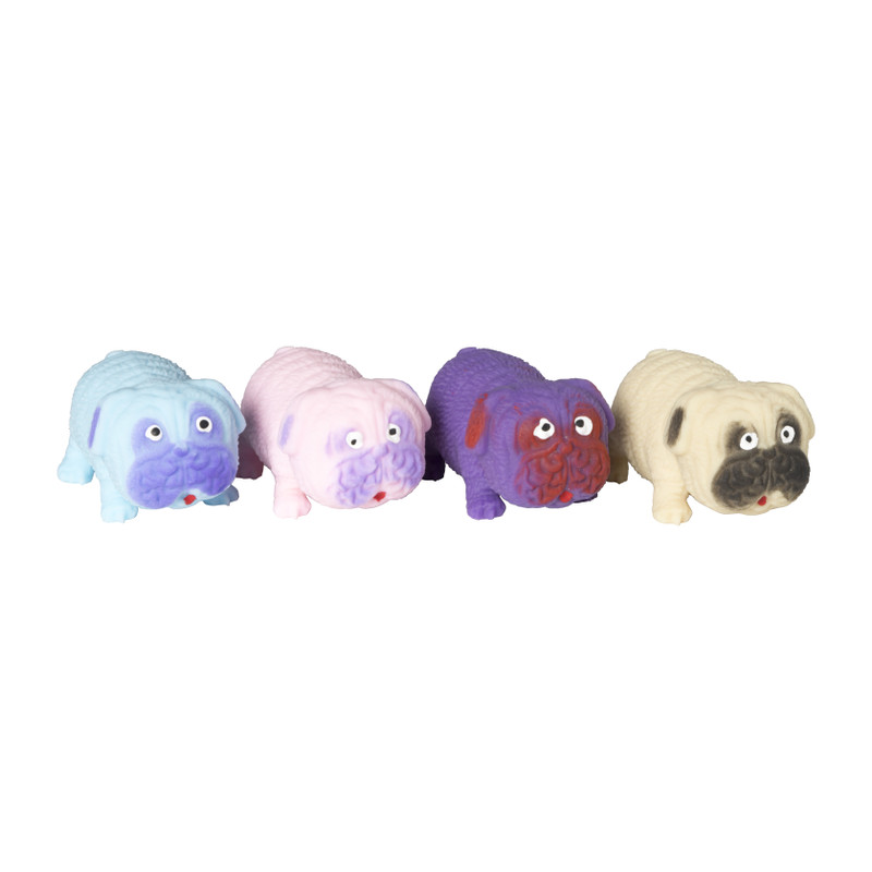 Super stretch speelgoed hond - diverse kleuren 