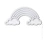 Neon LED lamp regenboog - multikleur - 20x40x1.5 cm