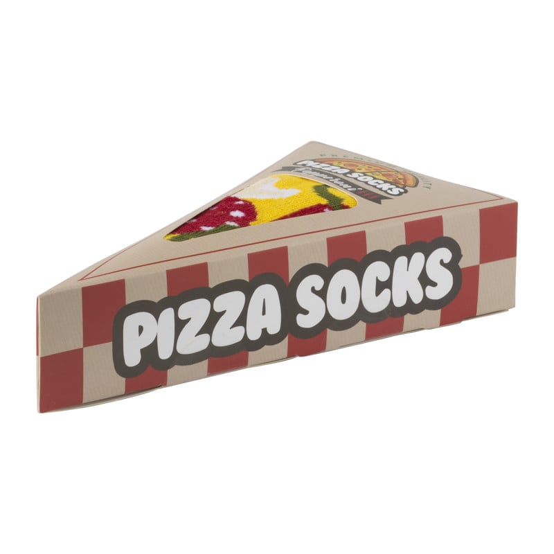Pizza sokken - diverse varianten - maat 36-41