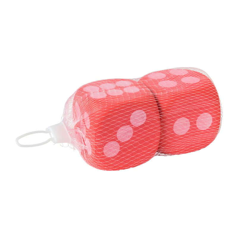 Dobbelstenen groot - 6x6cm - set van 2
