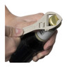 Flesopener ringsleutel - zilverkleurig