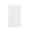 Spiegel met golven LED - geel/roze - 40x23x1.4 cm
