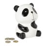 Spaarpot panda - zwart/wit - ø11x14 cm