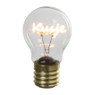 Ledlampje kusje - oranje - ø7x12 cm